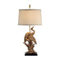Egrets Hand Finished Golden Table Lamp - LOOMLAN - Wildwood - Table Lamps