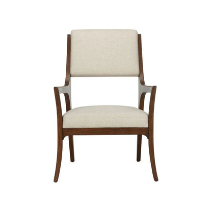 Eichler Wooden Brown Arm Chair - LOOMLAN - Wildwood - Club Chairs
