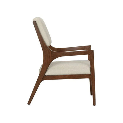 Eichler Wooden Brown Arm Chair - LOOMLAN - Wildwood - Club Chairs
