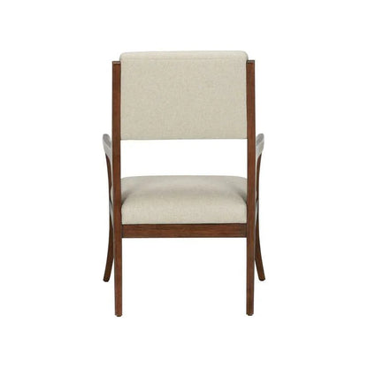 Eichler Wooden Brown Arm Chair - LOOMLAN - Wildwood - Club Chairs