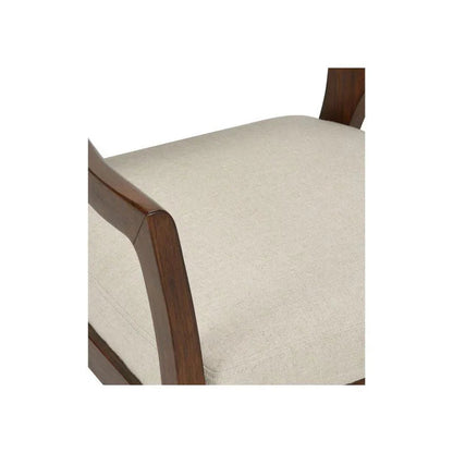 Eichler Wooden Brown Arm Chair - LOOMLAN - Wildwood - Club Chairs