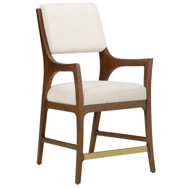 Eichler Wooden Brown Counter Stool - LOOMLAN - Wildwood - Counter Stools