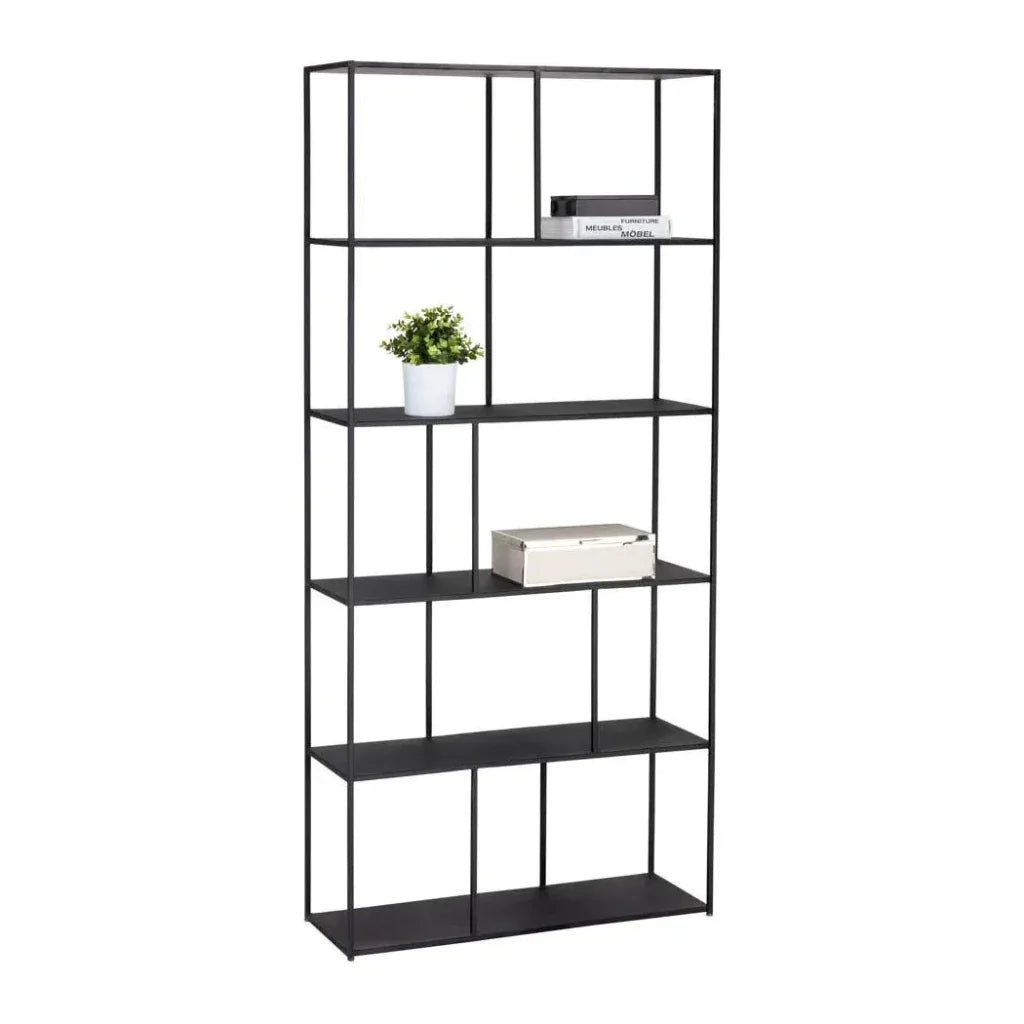 Eiffel Stylish Iron Etagere-Etageres-SUNPAN-LOOMLAN