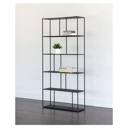 Eiffel Stylish Iron Etagere-Etageres-SUNPAN-LOOMLAN