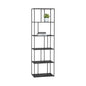 Eiffel Stylish Iron Etagere-Etageres-SUNPAN-Black-Small-LOOMLAN