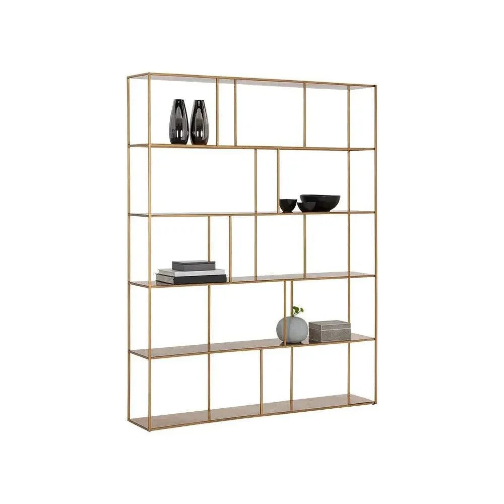 Eiffel Stylish Iron Etagere-Etageres-SUNPAN-LOOMLAN