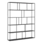 Eiffel Stylish Iron Etagere-Etageres-SUNPAN-Black-Extra Large-LOOMLAN