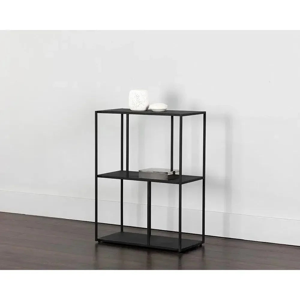 Eiffel Stylish Iron Low Etagere-Etageres-SUNPAN-LOOMLAN