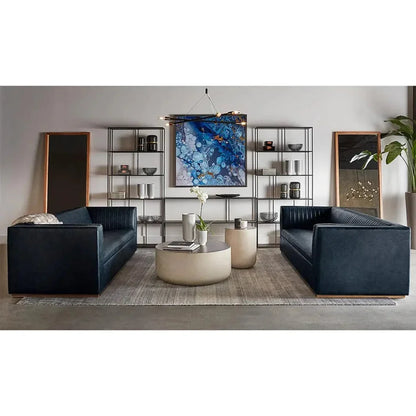 Eiffel Stylish Iron Low Etagere-Etageres-SUNPAN-LOOMLAN