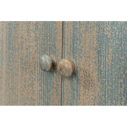 Eight Is Enough Extra Wide Sideboard Antique Blue - LOOMLAN - Sarreid - Sideboards