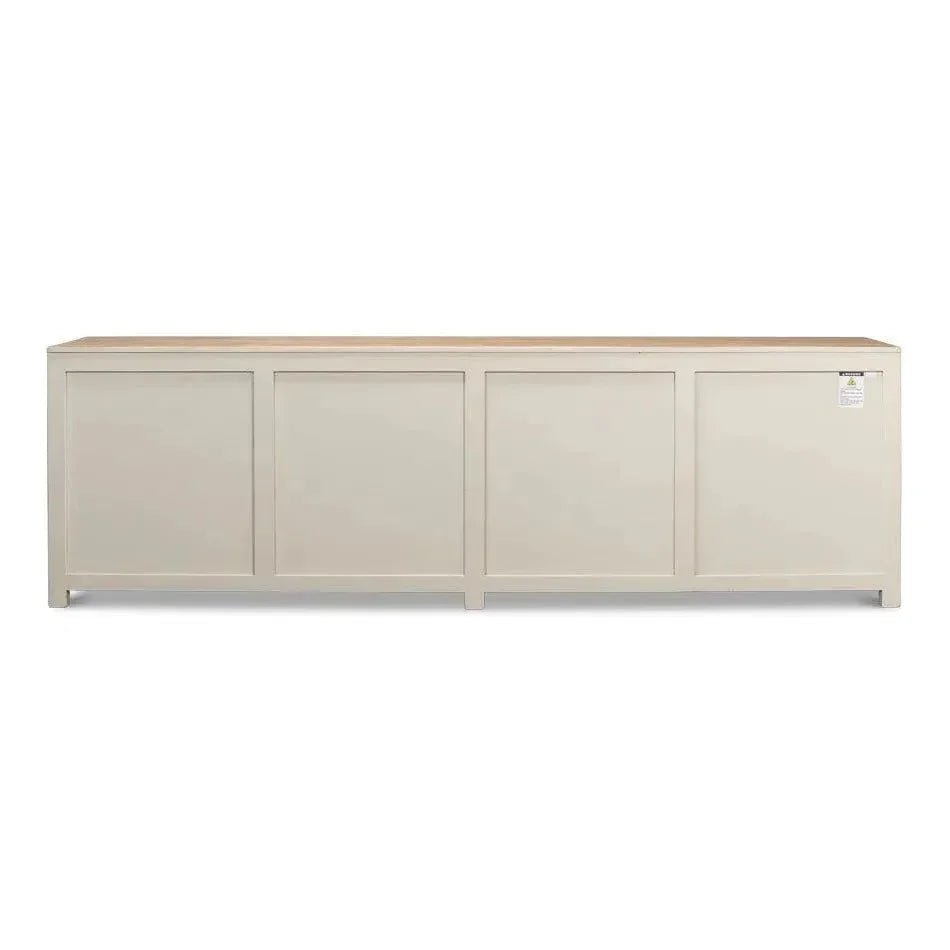 Eight Is Enough Extra Wide Sideboard Antique Blue - LOOMLAN - Sarreid - Sideboards