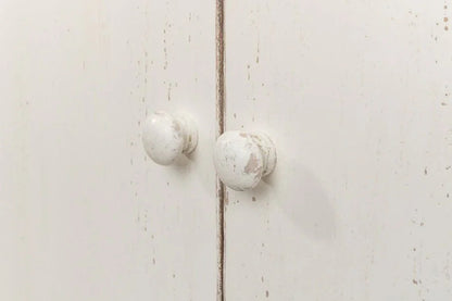 Eight Is Enough Whitewash Wood Sideboard - LOOMLAN - Sarreid - Sideboards