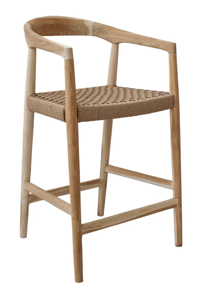 Eijnar Natural Wooden Dining Chair - LOOMLAN - Artesia - Dining Chairs