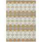 Eira Gold Washable Indoor-Outdoor Rug-Outdoor Rugs-LOOMLAN Rugs-2'6" x 3'10"-LOOMLAN
