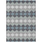 Eira Gray Washable Indoor-Outdoor Rug-Outdoor Rugs-LOOMLAN Rugs-2'6" x 3'10"-LOOMLAN