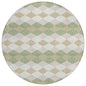 Eira Green Washable Indoor-Outdoor Rug-Outdoor Rugs-LOOMLAN Rugs-8' x 8'-LOOMLAN