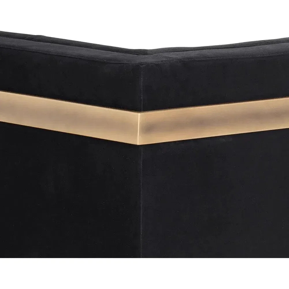 Ekon Fabric Streamlined Sofa - LOOMLAN - SUNPAN - Sofas & Loveseats