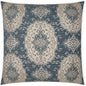 Elaine Global Slate Blue Large Throw Pillow Insert - LOOMLAN - D.V. Kap - Throw Pillows