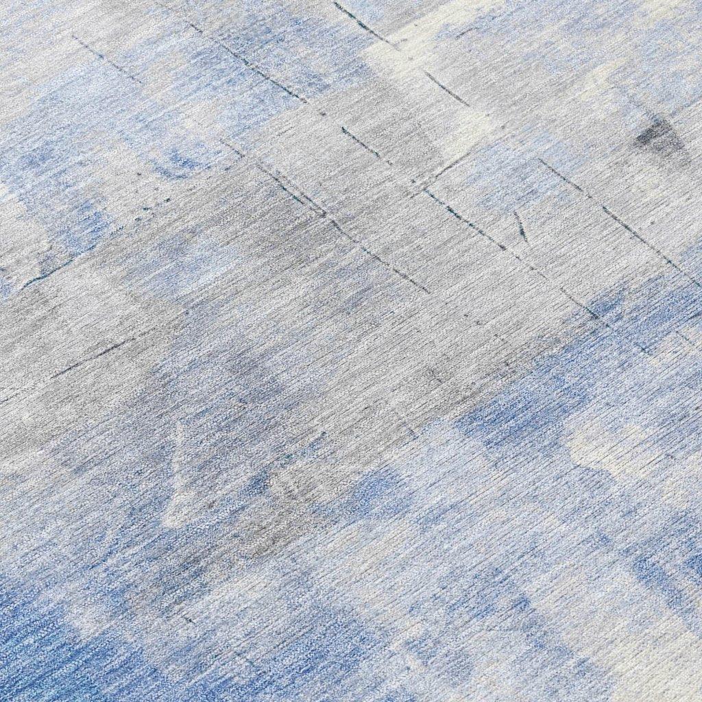 Elanor Blue Washable Indoor - Outdoor Rug - LOOMLAN - LOOMLAN Rugs - Outdoor Rugs