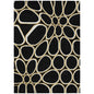 Elantra Black Washable Indoor-Outdoor Rug-Outdoor Rugs-LOOMLAN Rugs-2'6" x 3'10"-LOOMLAN