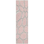 Elantra Pink Washable Indoor-Outdoor Rug-Outdoor Rugs-LOOMLAN Rugs-2'3" x 7'6"-LOOMLAN