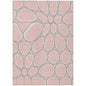 Elantra Pink Washable Indoor-Outdoor Rug-Outdoor Rugs-LOOMLAN Rugs-2'6" x 3'10"-LOOMLAN