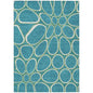 Elantra Teal Washable Indoor-Outdoor Rug-Outdoor Rugs-LOOMLAN Rugs-2'6" x 3'10"-LOOMLAN