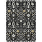 Elara Black Washable Indoor-Outdoor Rug-Outdoor Rugs-LOOMLAN Rugs-2'6" x 3'10"-LOOMLAN