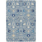 Elara Blue Washable Indoor-Outdoor Rug-Outdoor Rugs-LOOMLAN Rugs-2'6" x 3'10"-LOOMLAN