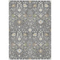 Elara Charcoal Washable Indoor-Outdoor Rug-Outdoor Rugs-LOOMLAN Rugs-2'6" x 3'10"-LOOMLAN