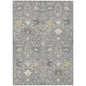 Elara Gray Washable Indoor-Outdoor Rug-Outdoor Rugs-LOOMLAN Rugs-2'6" x 3'10"-LOOMLAN
