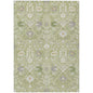 Elara Green Washable Indoor-Outdoor Rug-Outdoor Rugs-LOOMLAN Rugs-2'6" x 3'10"-LOOMLAN