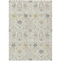 Elara Ivory Washable Indoor-Outdoor Rug-Outdoor Rugs-LOOMLAN Rugs-2'6" x 3'10"-LOOMLAN