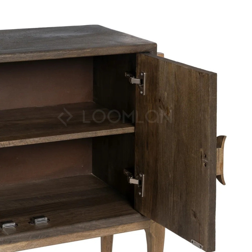 Elaran Four Doors Wood Sideboard