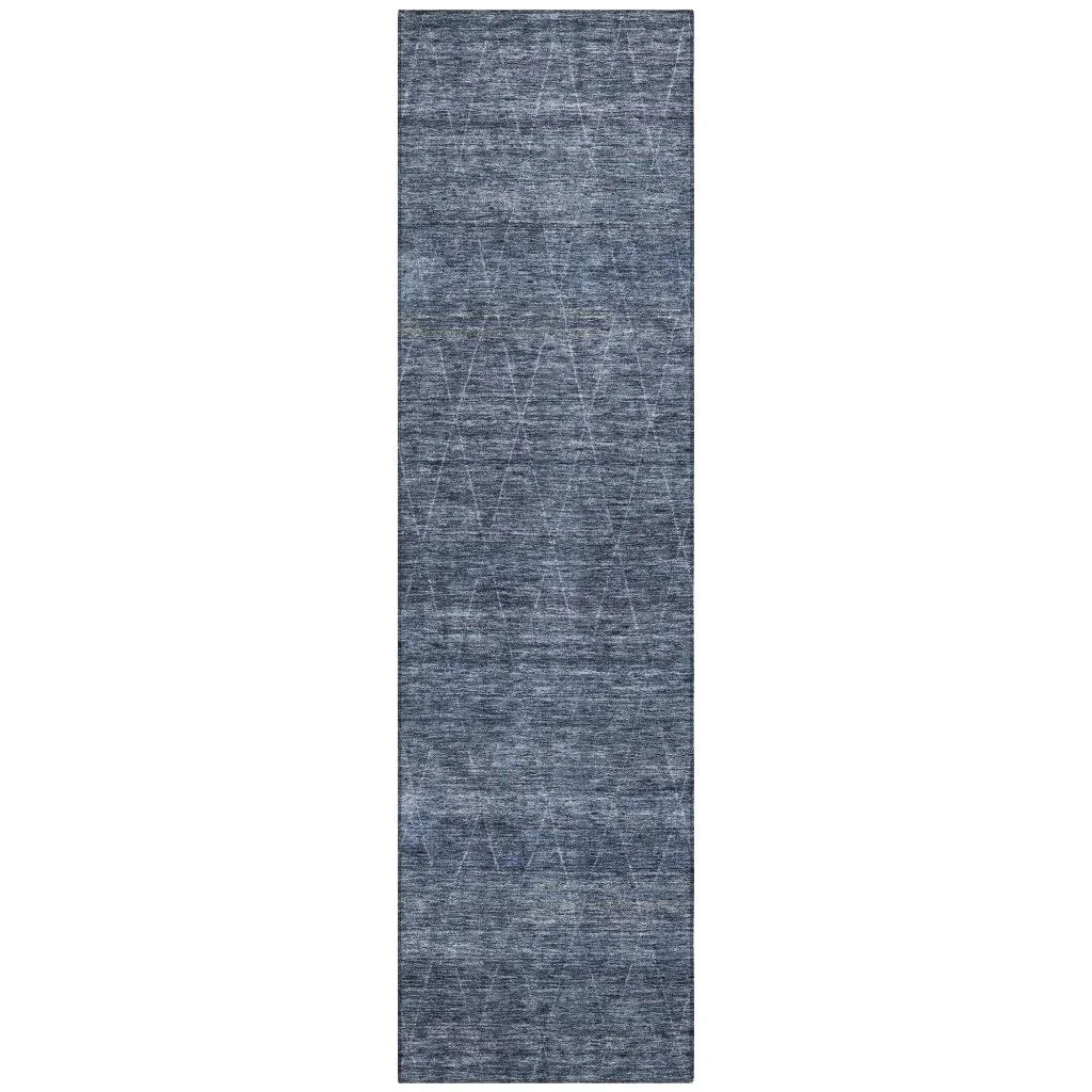 Elaria Blue Washable Indoor - Outdoor Rug - LOOMLAN - LOOMLAN Rugs - Outdoor Rugs