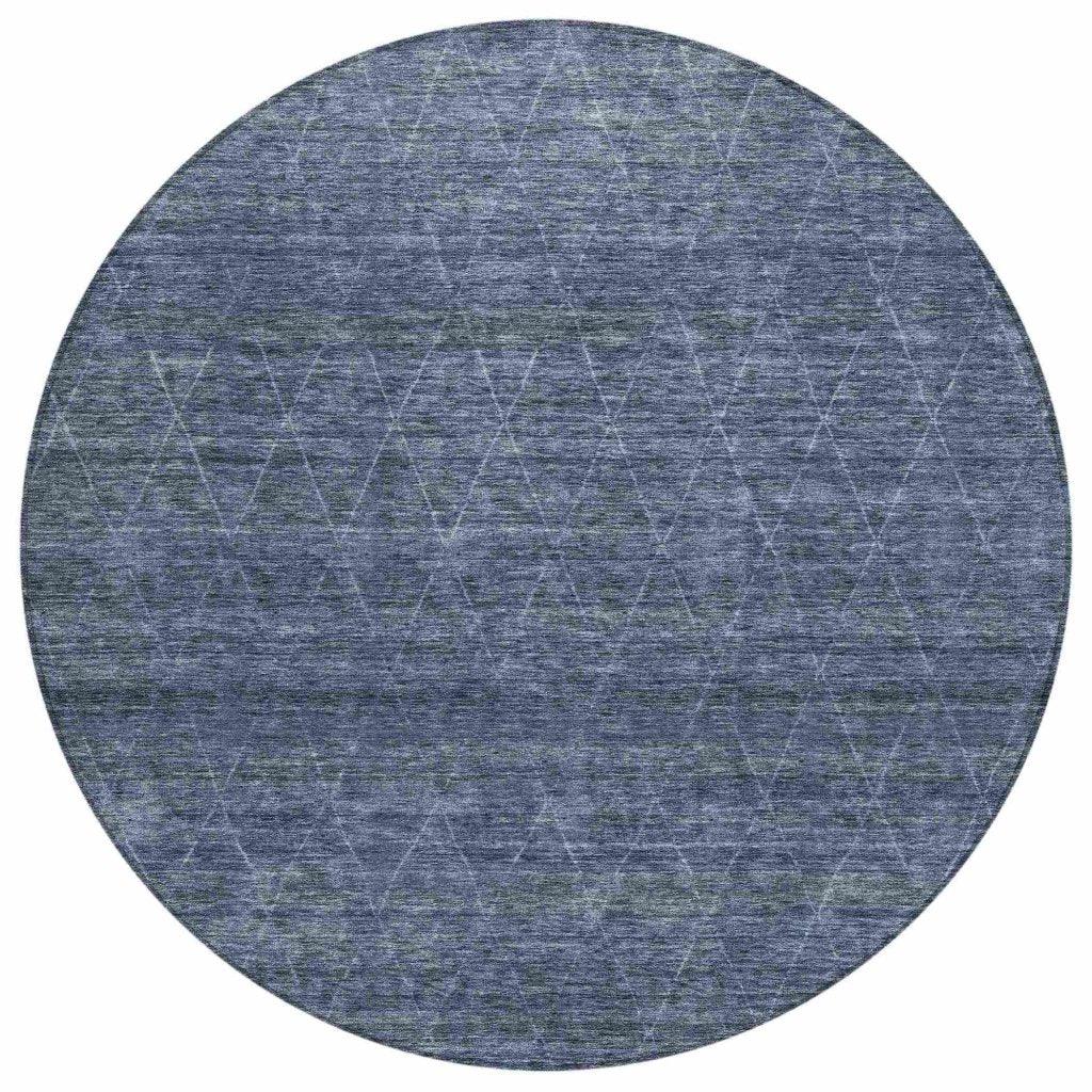 Elaria Blue Washable Indoor - Outdoor Rug - LOOMLAN - LOOMLAN Rugs - Outdoor Rugs