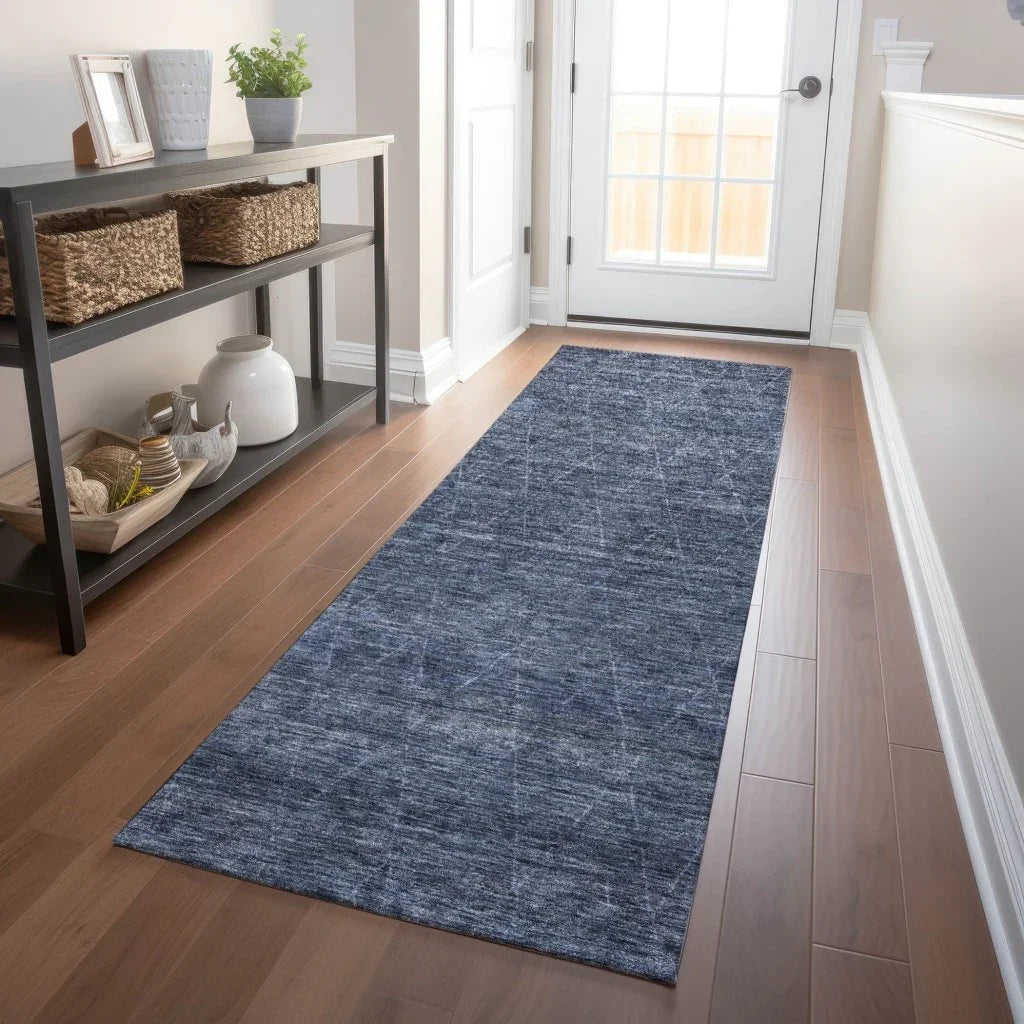 Elaria Blue Washable Indoor - Outdoor Rug - LOOMLAN - LOOMLAN Rugs - Outdoor Rugs