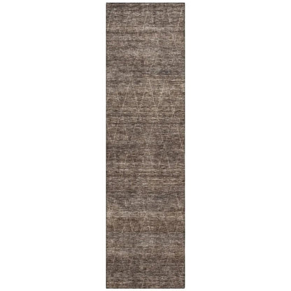 Elaria Brown Washable Indoor - Outdoor Rug - LOOMLAN - LOOMLAN Rugs - Outdoor Rugs