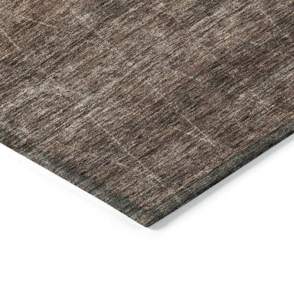Elaria Brown Washable Indoor - Outdoor Rug - LOOMLAN - LOOMLAN Rugs - Outdoor Rugs
