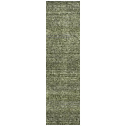 Elaria Green Washable Indoor - Outdoor Rug - LOOMLAN - LOOMLAN Rugs - Outdoor Rugs