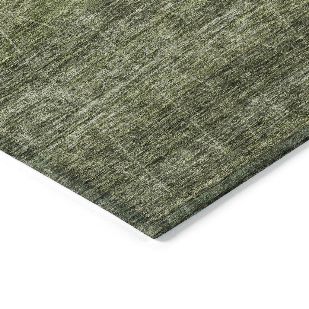 Elaria Green Washable Indoor - Outdoor Rug - LOOMLAN - LOOMLAN Rugs - Outdoor Rugs