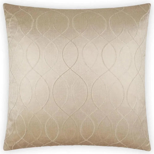 Elation Brown Throw Pillow With Insert - LOOMLAN - D.V. Kap - Throw Pillows