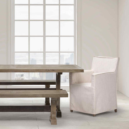 Elbert Fabric Slip-Cover Dining Chair (Set of 2)