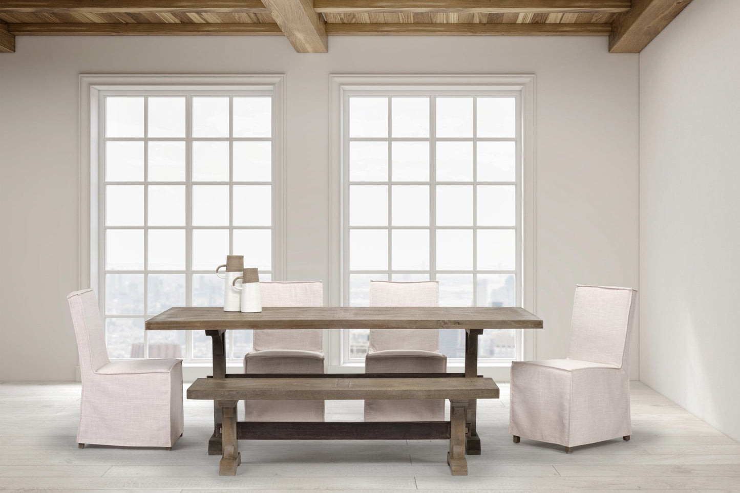 Elbert Slip-Cover Dining Chair (Set of 2)