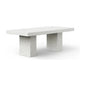 Elcor Concrete Made Outdoor Dining Table-Outdoor Dining Tables-Urbia-82.75" W-LOOMLAN