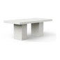 Elcor Concrete Outdoor Counter Height Table-Outdoor Dining Tables-Urbia-95" W-LOOMLAN