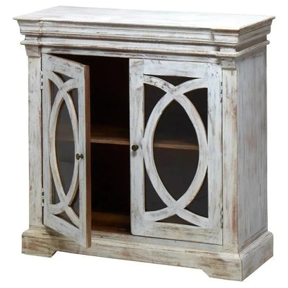 Witt Solid Wood Cabinet - LOOMLAN - LOOMLAN - Accent Cabinets