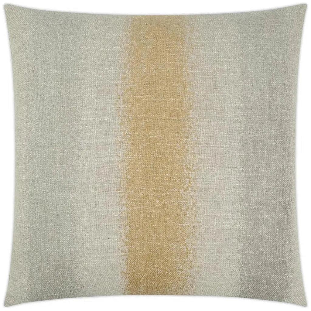 Eleanor Yellow Stripes Yellow Large Throw Pillow Insert - LOOMLAN - D.V. Kap - Throw Pillows