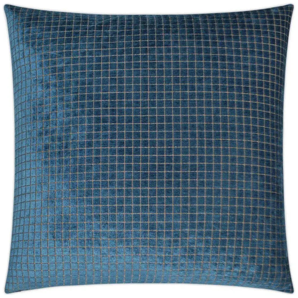 Electric Peacock Blue Throw Pillow Insert - LOOMLAN - D.V. Kap - Throw Pillows