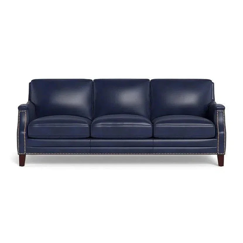 Elegant Leather Sofa American Crafted - LOOMLAN - Uptown Sebastian - Sofas & Loveseats